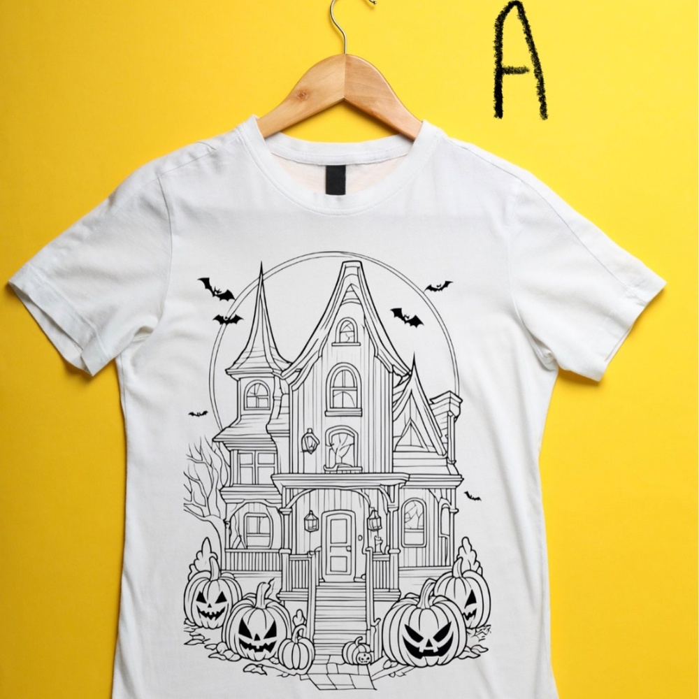 DIY kids Halloween shirts